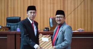 DPRD Paripurnakan Ranperda Pertanggungjawaban APBD Bolsel Tahun Anggaran 2023